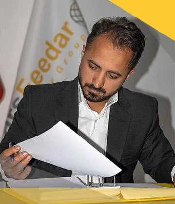مهندس جباری مدیر تحقیق و توسعه شرکت پارس فیدار